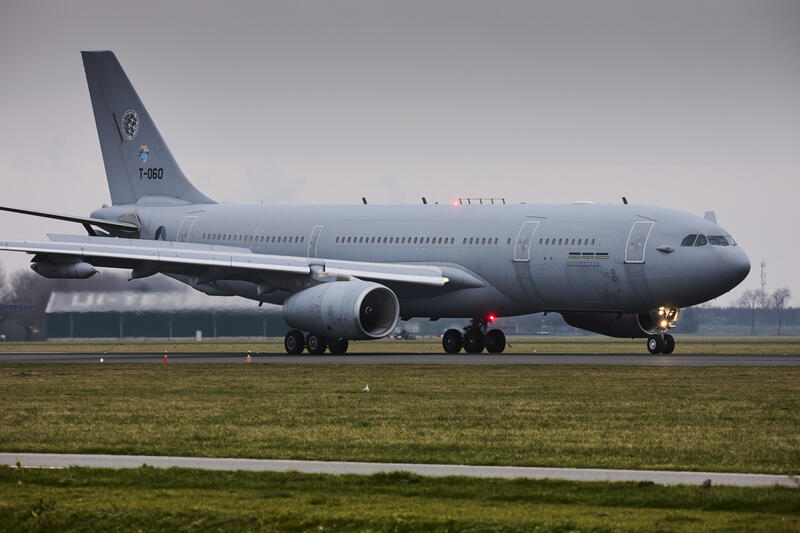 Operation Avatar exercise of the Royal Netherlands Air Force at Schiphol