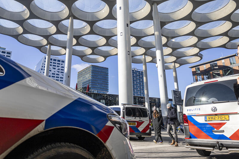 Dolle Mina’s demonstrate against Frontrunner Ministries in Utrecht