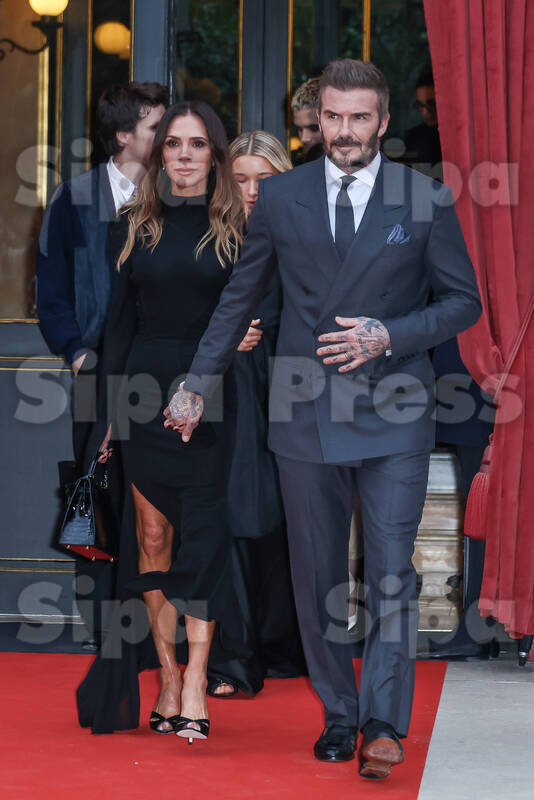 Beckhams visit PFW with kids after Brooklyn Beckham feud