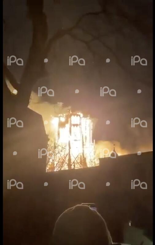 Fire Vondelkerk Amsterdam